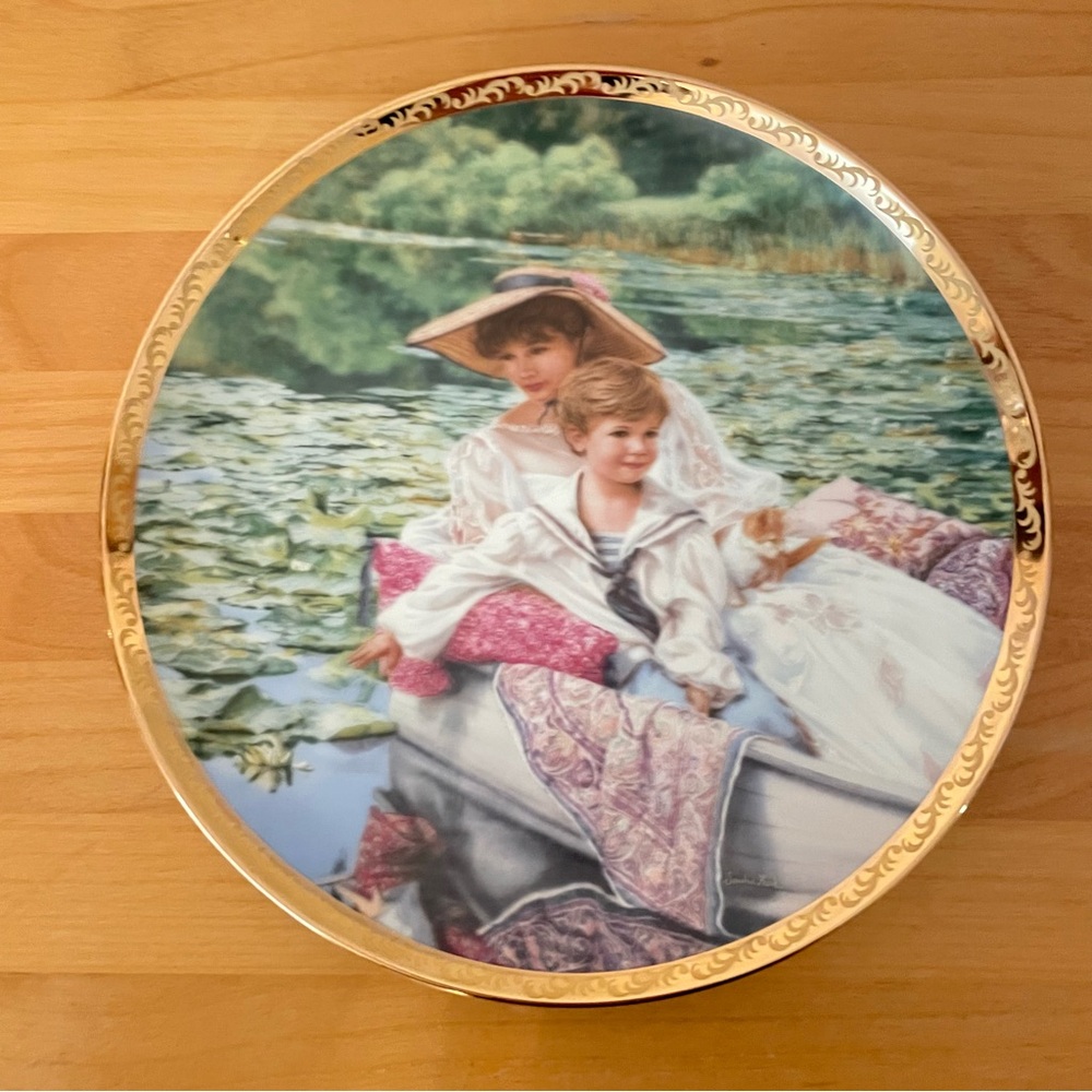 Collector Plate Reflection of Love Sandra Kuck Mothers Day